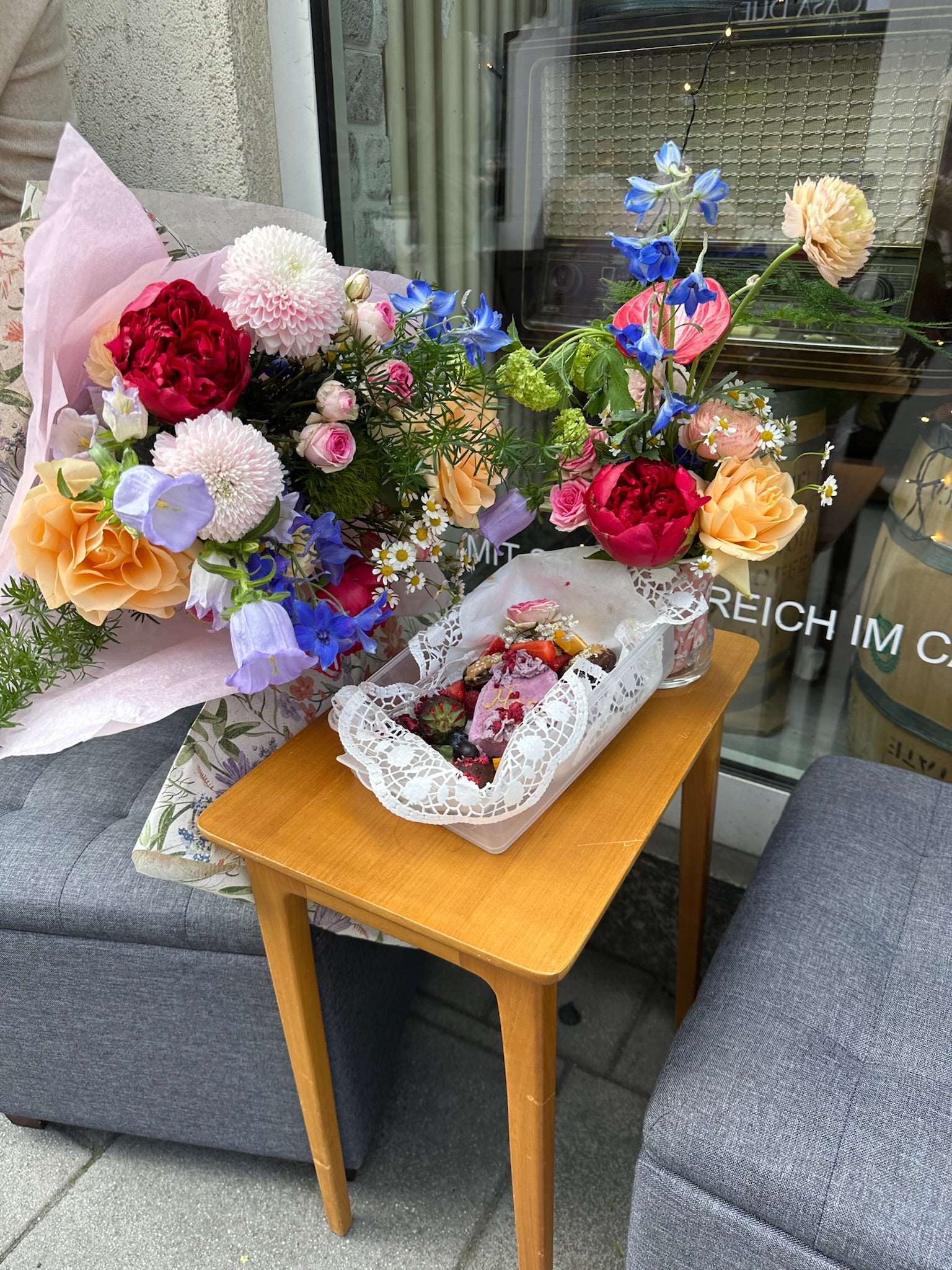 🌿 Hey Mama! Bouquet - mit wilder Blumenauswahl
