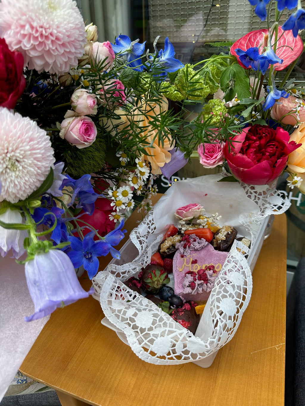 🌿 Hey Mama! Bouquet - mit wilder Blumenauswahl