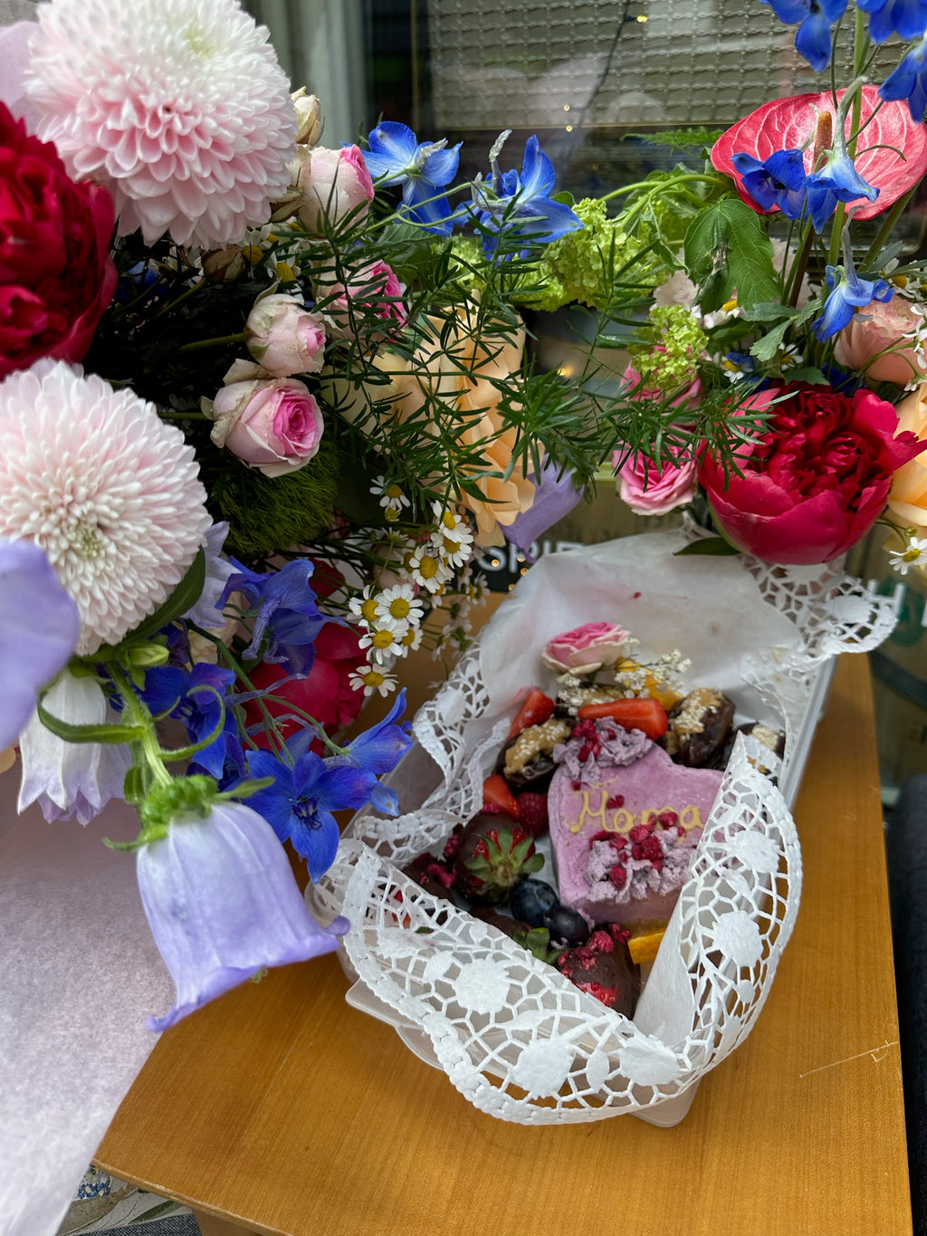 🌿 Hey Mama! Bouquet - mit wilder Blumenauswahl