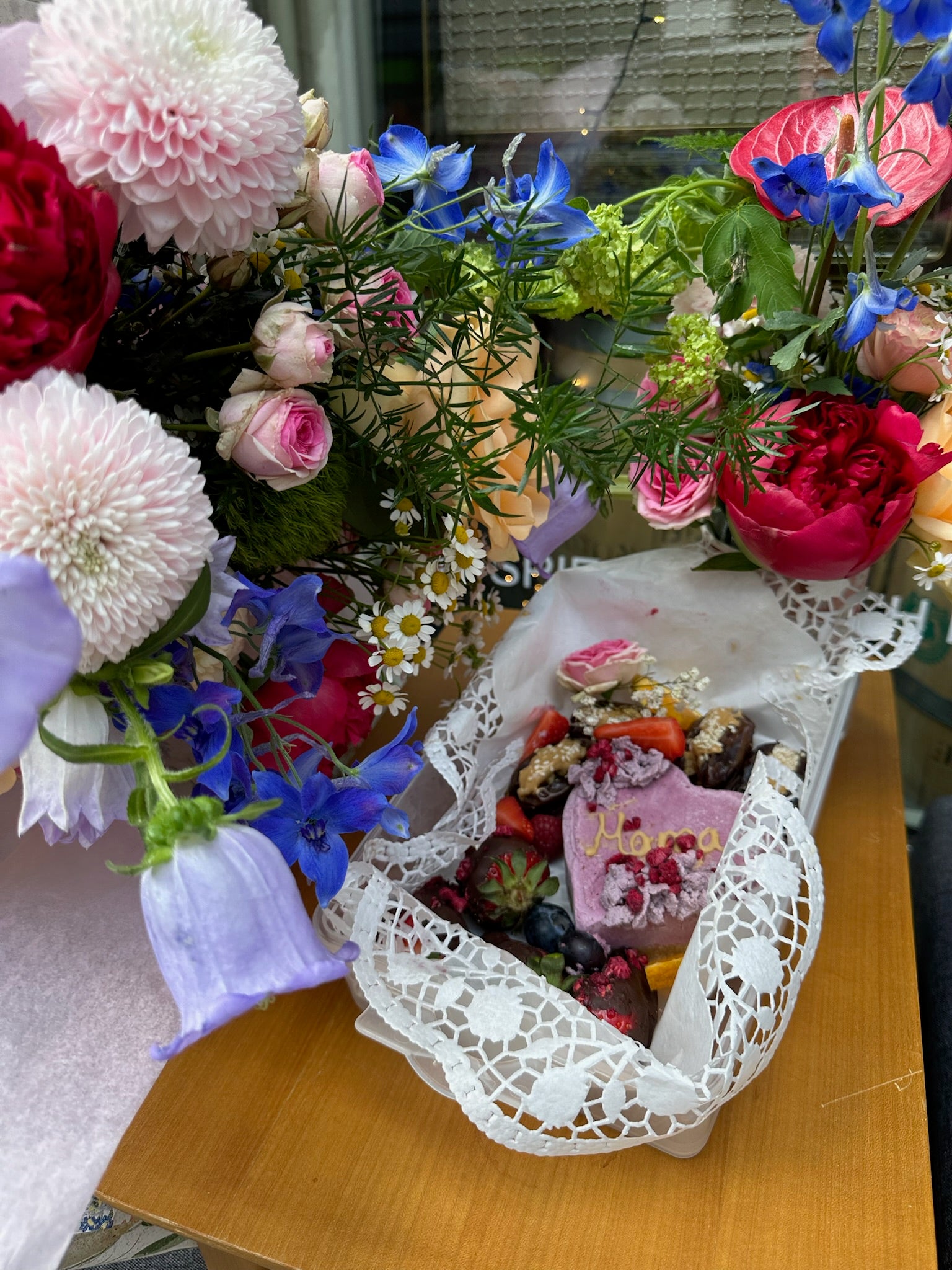 🌿 Hey Mama! Bouquet - mit wilder Blumenauswahl