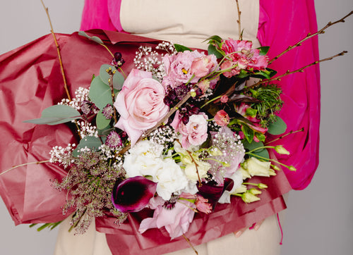🌿 Hey Mama! Bouquet - mit wilder Blumenauswahl